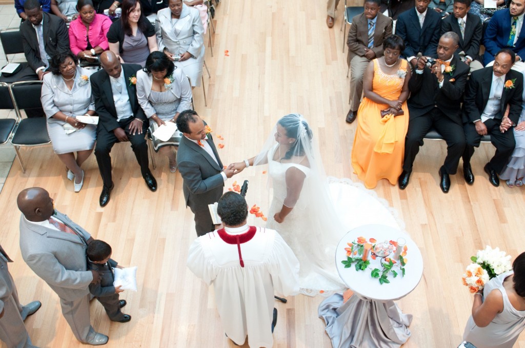 Wedding Ceremony Photography, Levine Museum of The New South Charlotte, North Carolina