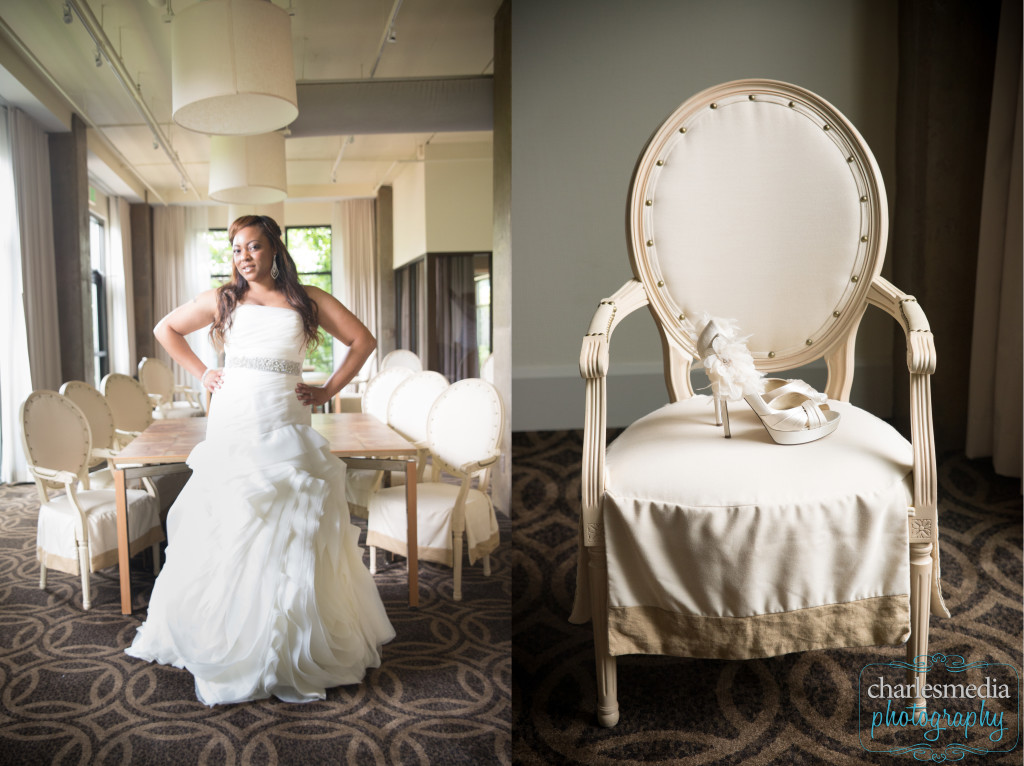 Candace Bridal Photography session at Greensboro's Proximity Hotel