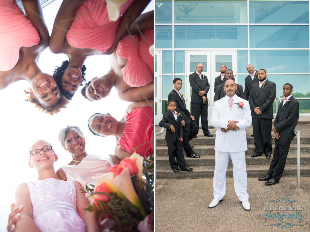 Spindale NC  African American Wedding Photography,  Bridal Party