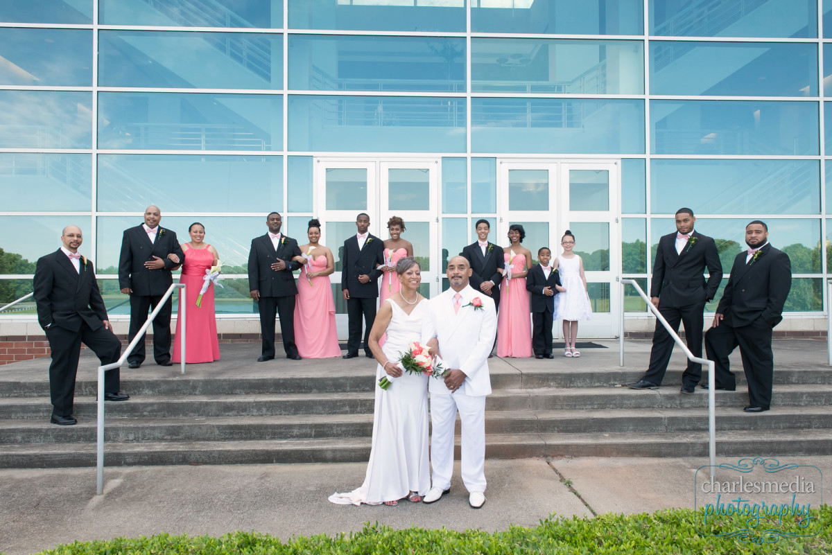 Spindale NC  African American Wedding Photography,  Bridal Party
