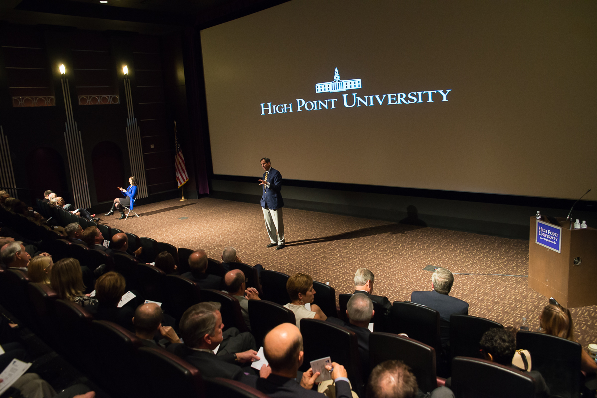 Stan Kelly, PTP  at the  Piedmont Triad Partnership and Triad Business Journal's "State of The Region" address