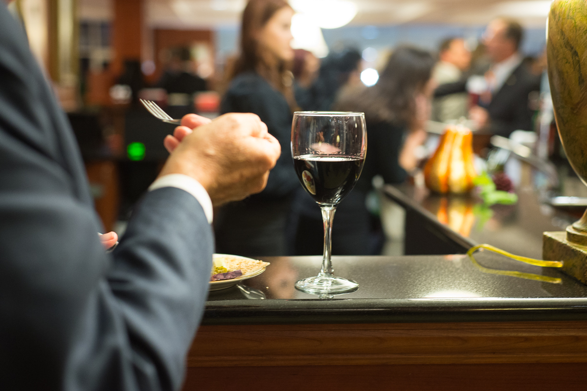 an attendee at Triad Business Journal's Most Influential People of the Triad 2015 event on the campus of High Point University