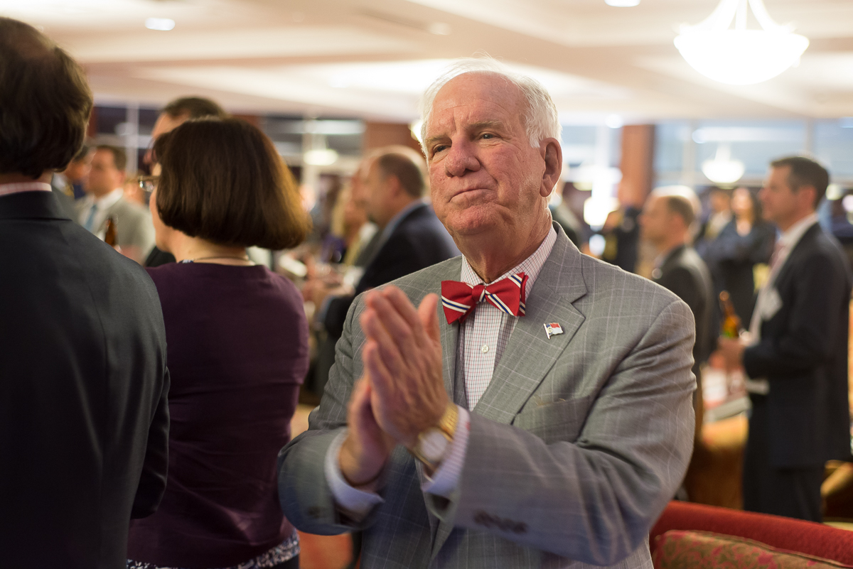 Jim Morgan of the High Point law firm, Morgan, Herring, Morgan, Green & Rosenblutt at the Triad Business Journal's Most Influential People of the Triad 2015