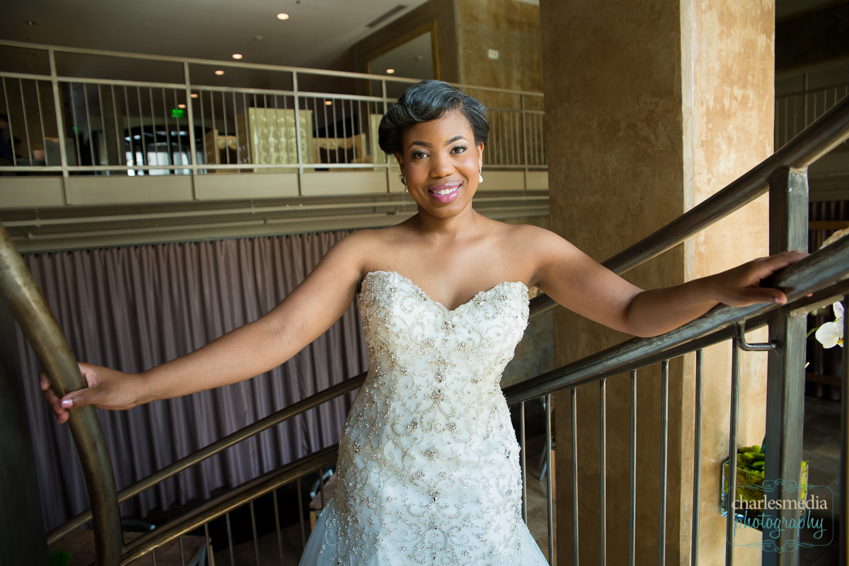Bridal Portrait at the Proximity Hotel