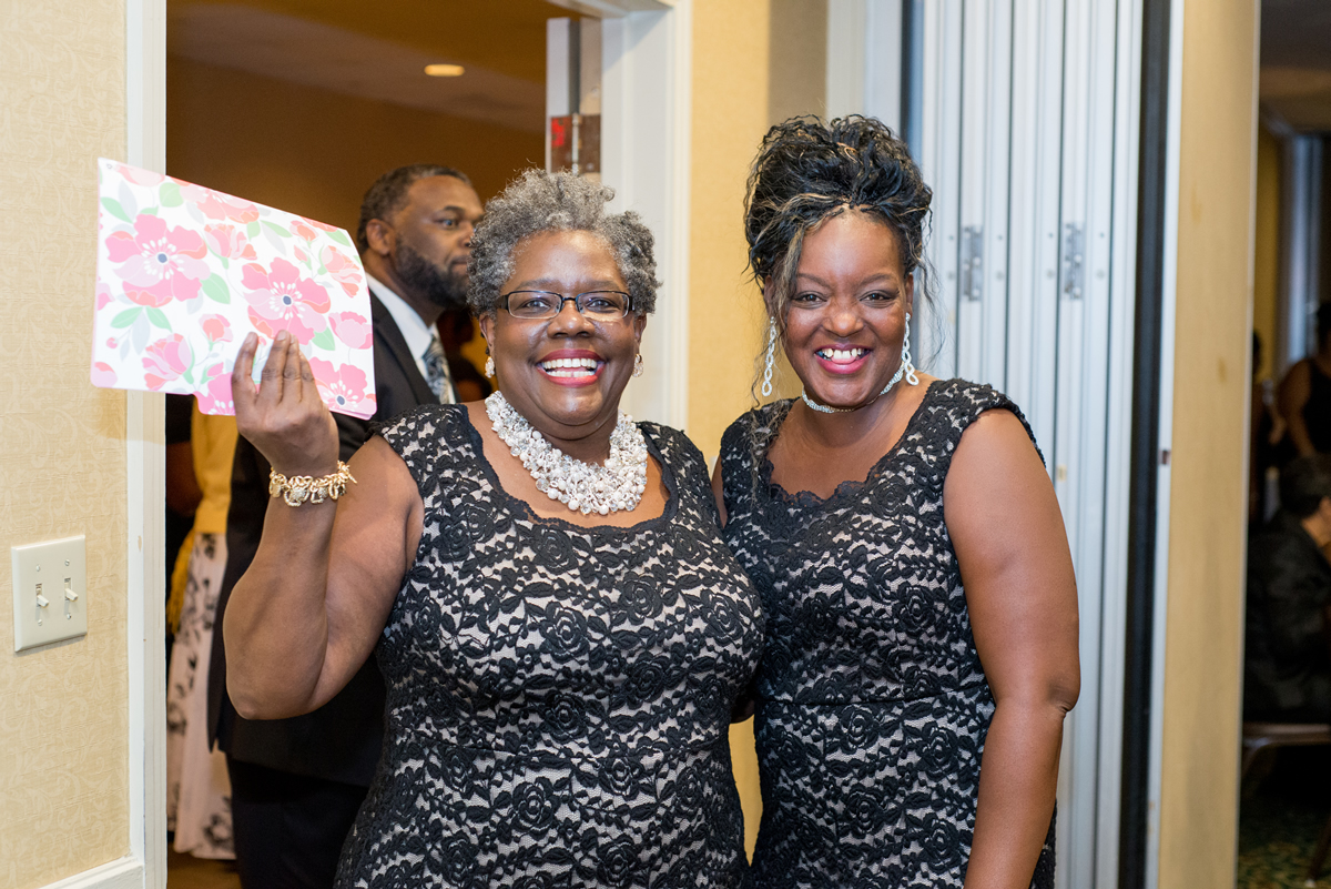 Guests in similar attire at Bishop Harry Cohen's 40th Anniversary Celebration