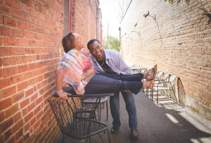 African American Winston-Salem North Carolina Engagement Photography