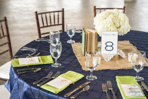 Piedmont Wedding Guide Luncheon, Lofts at Union Square, Table Place Settings