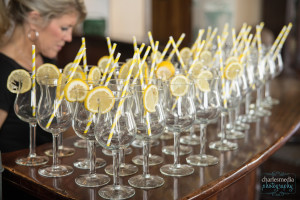 Piedmont Wedding Guide Luncheon, Lofts at Union Square, drinking glasses